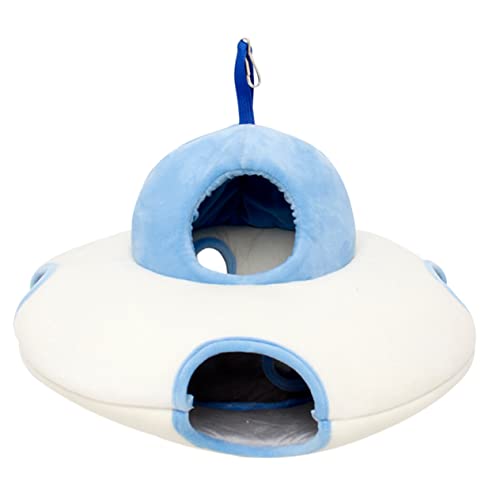 GRIRIW Hamster Bett UFO Förmiges Hängematten Nest Für Haustiere Warm Und Komfortabel Geeignet Für Kleine Nager Ideal Als Schlafplatz Für Hamster Und Kleintiere von GRIRIW