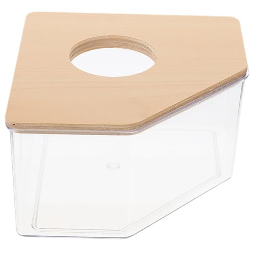 GRIRIW Hamster Sandbad Box Transparente Sandbadewanne für Chinchillas und Meerschweinchen Praktischer und Langlebiger Hamster Toilettenbehälter für Kleine Haustiere und Leicht zu Reinigen GRIRIW Hamster Sandbad Box Transparente Sandbadewanne für Chinchillas und Meerschweinchen Praktischer und Langlebiger Hamster Toilettenbehälter für Kleine Haustiere und Leicht zu Reinigen von GRIRIW