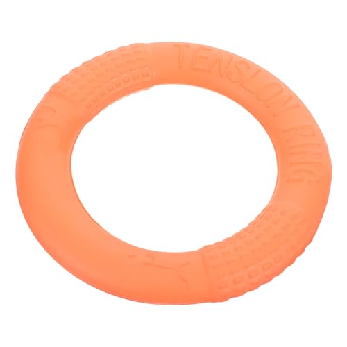 GRIRIW Haustier- Hundespielzeug Trainingsring für Hunde Hundescheibenspielzeug Dog chew Toy hundekauspielzeuge Dogs Toys Kauspielzeug für Hunde Wurfscheibenspielzeug Eva Orange von GRIRIW