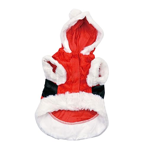 GRIRIW Elegant Pet Weihnachtsweste für Hunde Rock Hundetuch Größe S Rot von GRIRIW