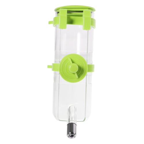 GRIRIW Trinknapf Hängende Wasserflasche Für Kleine Haustiere 500ml Pet Wasserspender Für Katzen Und Nagetiere Ideal Für Zu Hause Auslaufsicher Und Für Die Tierpflege von GRIRIW