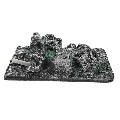 GRIRIW Hintergrund Felsplatte Aquarium-Hintergrundtafel 3D-Rock-Stein-Hintergrund Klettermatte für Reptilien dekorativer Hintergrund für Aquarium Hintergrundtafeln für Aquarien Pu von GRIRIW