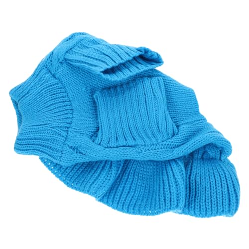 GRIRIW Hochwertiger Hochkragen Haustierpullover Für Winter Winddichte Hundekleidung Thermokleidung Für Katzen Und Kleine Hunde Hübsche Strickoptik Sanftes von GRIRIW