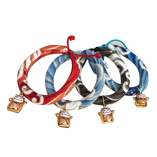GRIRIW Halsband für Haustiere handgefertigtes Haustierhalsband Krawatte Katzen- und Hundehalsband Kragen Halsketten Haustier-Halskette Halskette für Hunde Handbuch Zubehör von GRIRIW