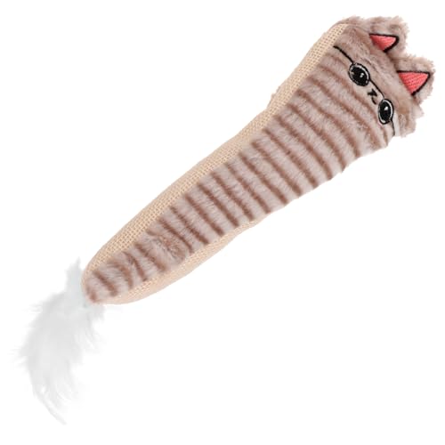 GRIRIW Katzenminze katzenspielzeug Interactive cat Toy Kauspielzeug für Katzen Katzen-Katzenminze- - spielzeuge Katze lustiges Katze kauert Sisal von GRIRIW