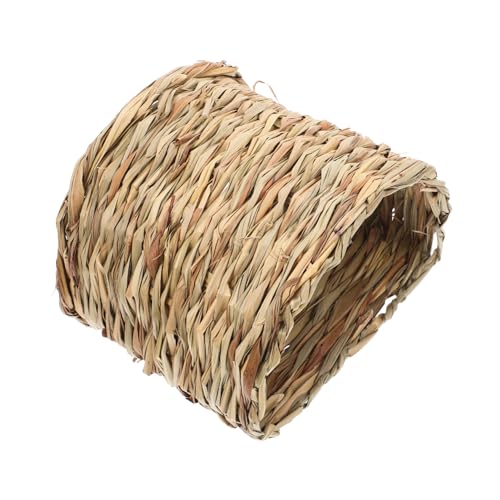 GRIRIW Kuschelhöhle aus Naturgras für Kleintiere Waschbar und Atmungsaktiv für Kaninchen Hamster Chinchillas und Igel Sicheres und Gesundes Versteck GRIRIW Kuschelhöhle aus Naturgras für Kleintiere Waschbar und Atmungsaktiv für Kaninchen Hamster Chinchillas und Igel Sicheres und Gesundes Versteck von GRIRIW