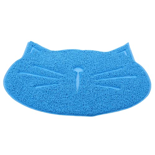 GRIRIW Katzenförmige Matte Katzenfuttermatte Hundefuttermatte Tischset Für Futter Tischset Katzenfutter-Tischset Katzenfressmatte Hundenapf-Tischset Hundefuttermatten von GRIRIW