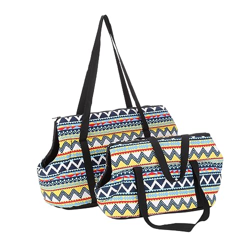 GRIRIW Hundetragetasche Schultertasche Für Haustiere Vintage Pet Carrier Für Hunde Und Katzen Outdoor Tragetasche Größe S Ideal Für Reisen Und Ausflüge Bequem Und Praktisch von GRIRIW