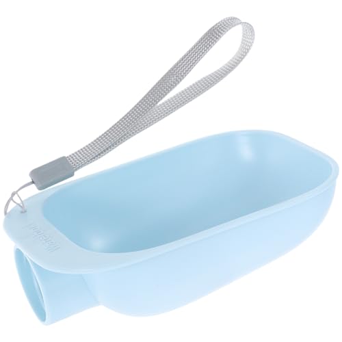 GRIRIW Portable Wassertrinkschüssel Für Hunde Faltbarer Outdoor Wassernapf Für Hunde Ideal Für Reisen Kompatibel Mit Wasserflasche Praktischer Trinknapf Für Unterwegs Blauer von GRIRIW