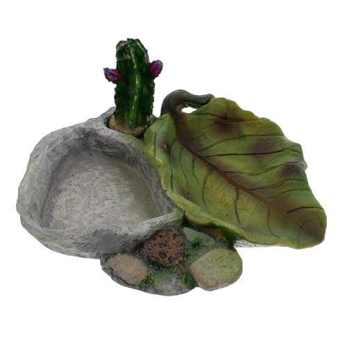 GRIRIW Reptilische Lebensmittel-Feeder-Reptilien-Lebensmittel-Container-Haustier-trinkwerkzeug-Home Decor von GRIRIW