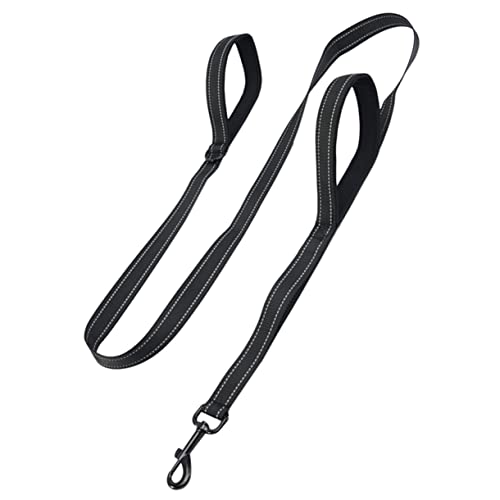 GRIRIW Robuste Nylon Hundeleine Für Outdoor Aktivitäten | Verstellbare Hundetraktionsgurt Mit Karabiner | Reflektierende Handsfree Leine Für Mittlere Und Große Hunde | 2 Meter änge von GRIRIW