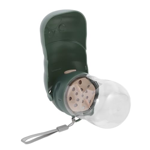 GRIRIW Reisenapf Hundewasserflasche Für Unterwegs Faltbare Grüne Pet Water Bottle Für Und Welpen Ideal Für Wanderungen Und Ausflüge Und Handlich Und von GRIRIW