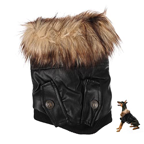 GRIRIW Warmer Hundemantel Haustierkleidung Bequeme Hundejacke für Männliche und Weibliche Hunde von GRIRIW