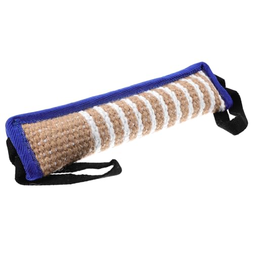 GRIRIW zum Ziehen von Hunden Interactive Dog Toys knete hundezubehör Schlepper Welpenspielzeug Kauer Beißpad für Hunde interaktives Hundebeiß Jute von GRIRIW