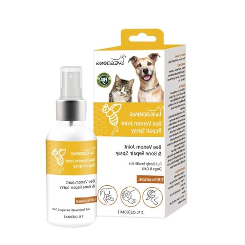 GRONGU 60 Ml Flüssiger Verband Für Katzen Und Hunde Erholsam Lindert Schmerzen Erholung Von Gelenken Ältere Haustiere Gelenkreparaturspray Flüssigkeit Praktische Flüssigkeit Zur Wundheilung von GRONGU