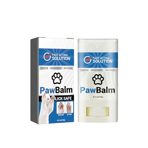 GRONGU Effektive Pflege Balsam Winter Feuchtigkeitscreme NaturalExtract Fußfeuchtigkeitscreme für Hunde und Katzen Anti-Riss-Balsam Feuchtigkeitscreme für Katzen von GRONGU