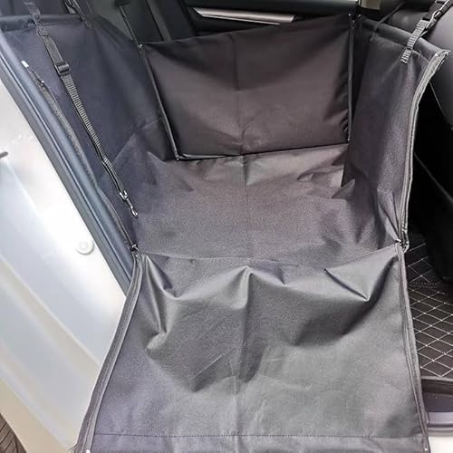 Hunde Autositz Hunde-Autositzbezug for Tragen for Hunde und Katzen, Matte for Autositz hinten, Hunde-Hängemattenschutz, Hunde-Autoschutz, Transporter-Sitzbezug(Black) von GSJNHY