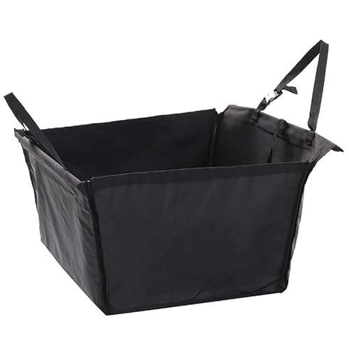 Hunde Autositz Pet Carriers Hund Auto Sitzbezug Tragen for Hunde Katzen Matte Decke Hinten Zurück Hängematte Schutz transportin perro(Black) von GSJNHY