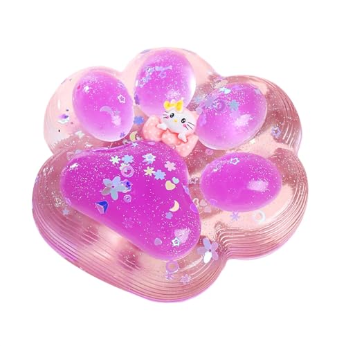 GTFYUDGH 16,8x16,5cm Cat Paw Squeeze Toy, Cat Paws Squishy, Soft Cat Paws Squishy Toy, Cat Paw Anti Stress Bälle, Anti Stress Cat Paw, Cat Paw Spielzeug, Katzenpfoten Spielzeug, Stressabbau Spielzeug von GTFYUDGH