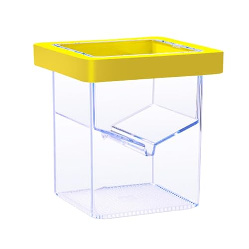 GTFYUDGH Fischzüchterbox, Fischzuchtschachtel,Transparente Schlupfkasten - Saugnapfbecher -Schlupfbehälter, Inkubator von Aquarium Acclimation Hatchy für Baby -und Guppy von GTFYUDGH