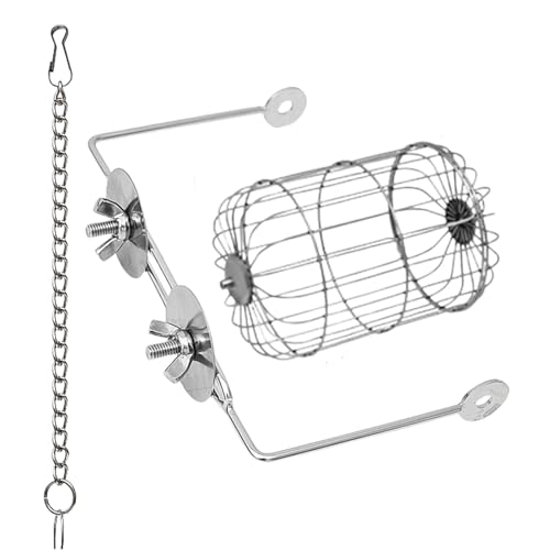 GTFYUDGH Heuraufe | Edelstahl Heuraufe Für Kleintiere - Futterorganizer Mit Aufbewahrung Und Spender Für Kleintiere Wie Hamster Nagetiere Und Wiesenbewohner GTFYUDGH Heuraufe | Edelstahl Heuraufe Für Kleintiere - Futterorganizer Mit Aufbewahrung Und Spender Für Kleintiere Wie Hamster Nagetiere Und Wiesenbewohner von GTFYUDGH