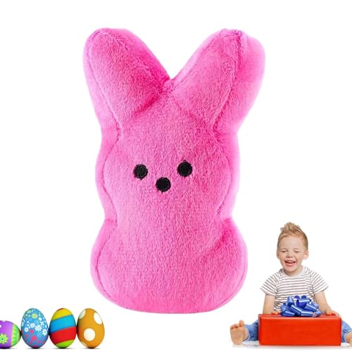 GTFYUDGH Osterhase Plüsch, Kaninchenplüschspielzeug - 6 Zoll Osterhasen Kaninchenspielzeug | 6X Osterhasen Kaninchenspielzeug, tierisches Umarmungskissen für Osterdekoration von GTFYUDGH