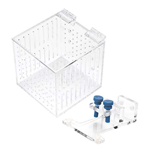 GULEEK Home Aquarium-Trennwand, Acryl, getrennte Zonen, verstellbar, multifunktional einsetzbar, mit Ständer von GULEEK