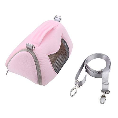 GULEEK Outdoor-Haustiertasche mit atmungsaktivem Netz und Trageband für kleine Haustiere wie Chinchillas. von GULEEK