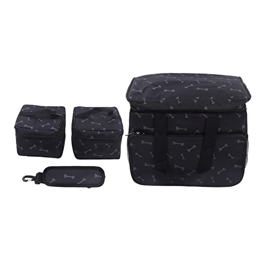 Guleek Pet Reisetasche Hundeträger -Set mit Multifunktionstaschen ideal für Reisen im Freien im Freien und den täglichen Gebrauch von GULEEK