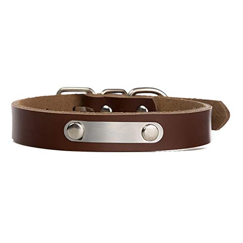 GUOCU 5 Stücke Katzenhalsbänder Schnellmiete Cute Pet Safety Collar,Kaffee (5 Stücke),2XL von GUOCU