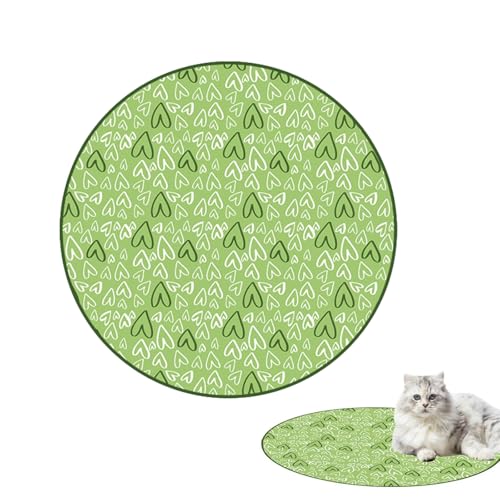 GUTERTOP Simuliertes Interaktives Jagdkatzenspielzeug, Katzen Spielteppich, Katzenspielzeug Katzenmatte, Interaktive Trainingsmatte für Stimuliert Den Jagdinstinkt von GUTERTOP