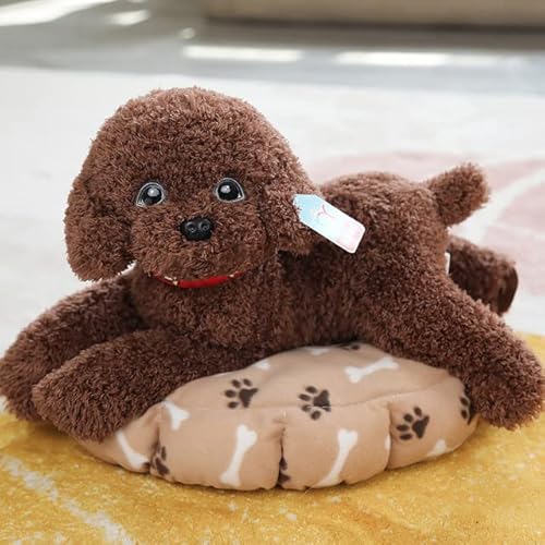 GagaLu Teddy Dog Poodle Plush Toy, Suitable for Christmas Birthday Gift Animal doll 35cm 5 von GagaLu