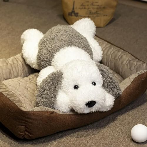 Niedlicher Welpe Plüsch Kawaii Hund Tier Spielzeug weiches Kissen Geburtstagsgeschenk 50cm 1 von GagaLu