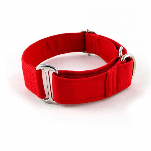 Galguita 0634438530961 Hundehalsband Amelie, M, rot von Galguita Amelie