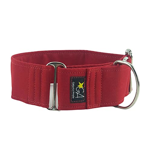 Galguita 0634438644095 Hundehalsband Amelie, M, rot von Galguita Amelie