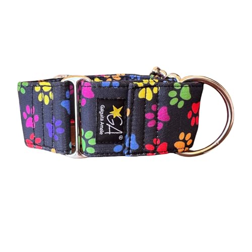 Galguita Amelie 0634438018971 Footprints Hundehalsband, S von Galguita Amelie