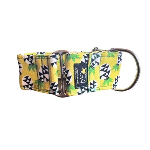 Galguita Amelie 0634438047735 Hundehalsband, Ananas, L von Galguita Amelie