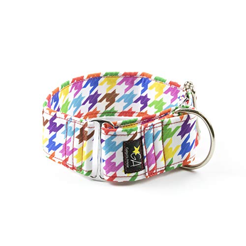 Galguita Amelie Auspuff-Halsband, Hahnentritt (4S) von Galguita Amelie