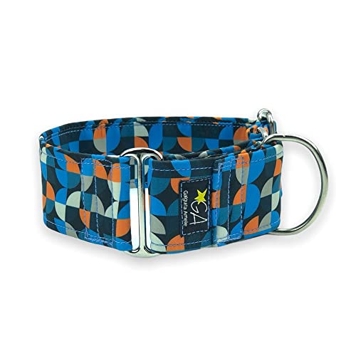 Galguita Amelie Martingale Hundehalsband, Disco Dance (5 l) von Galguita Amelie