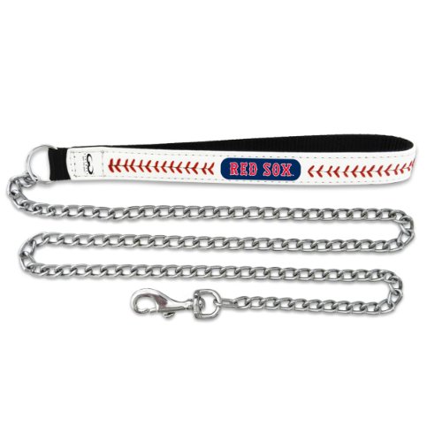 GameWear MLB Boston Red Sox Baseball Leder Kette Leine, 2,5 mm von GameWear