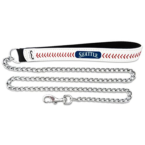 GameWear MLB Seattle Mariners Baseball Leder Kette Leine, 3,5 mm von GameWear