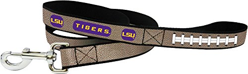 NCAA LSU Tigers Reflektierende Fußballleine, Silber, Größe L von GameWear