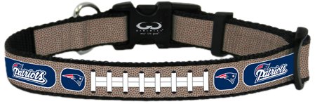 NFL New England Patriots Reflektierendes Fußballhalsband, Spielzeug von GameWear