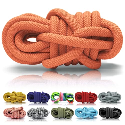 Ganzoo PPM Seil 5 Meter, Tauseil, Hunde-Leine, Halsband, Takeln, Polypropylen Multifilem Rope, 10mm Stärke, Coral von Ganzoo