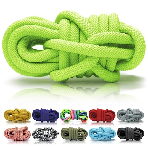 Ganzoo PPM Seil 5 Meter, Tauseil, Hunde-Leine, Halsband, Takeln, Polypropylen Multifilem Rope, 10mm Stärke, Hellgrün von Ganzoo