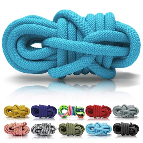 Ganzoo PPM Seil 5 Meter, Tauseil, Hunde-Leine, Halsband, Takeln, Polypropylen Multifilem Rope, 8mm Stärke, Himmelblau von Ganzoo