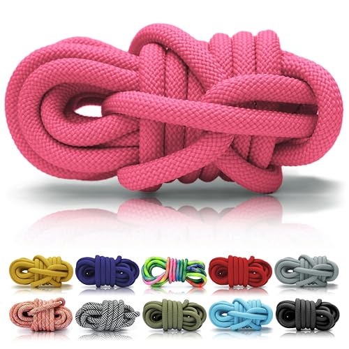 Ganzoo PPM Seil 5 Meter, Tauseil, Hunde-Leine, Halsband, Takeln, Polypropylen Multifilem Rope, 10mm Stärke, Neonpink von Ganzoo