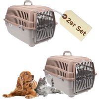 GarPet 2er Set Transportbox Hundebox Katzen Box GarPet 2er Set Transportbox Hundebox Katzen Box von GarPet