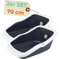 GarPet 2er Set XXL Katzenklo Katzentoilette GarPet 2er Set XXL Katzenklo Katzentoilette von GarPet