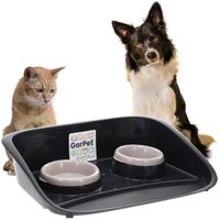 GarPet Hundenapf mit Spritzschutz 2 Näpfe Katze GarPet Hundenapf mit Spritzschutz 2 Näpfe Katze von GarPet
